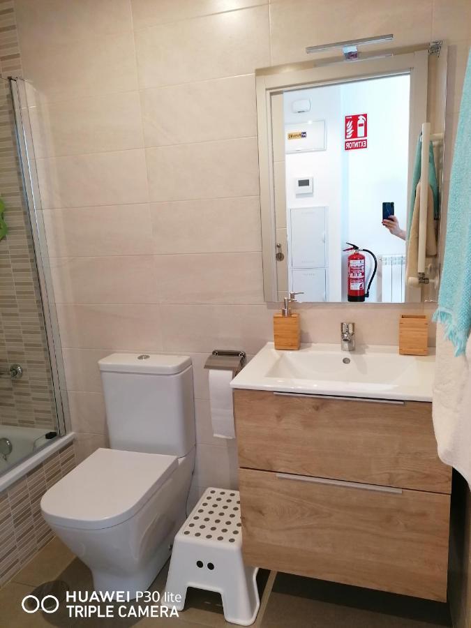 Luminoso Apartamento En Circulo Miramar Luanco Luaran gambar
