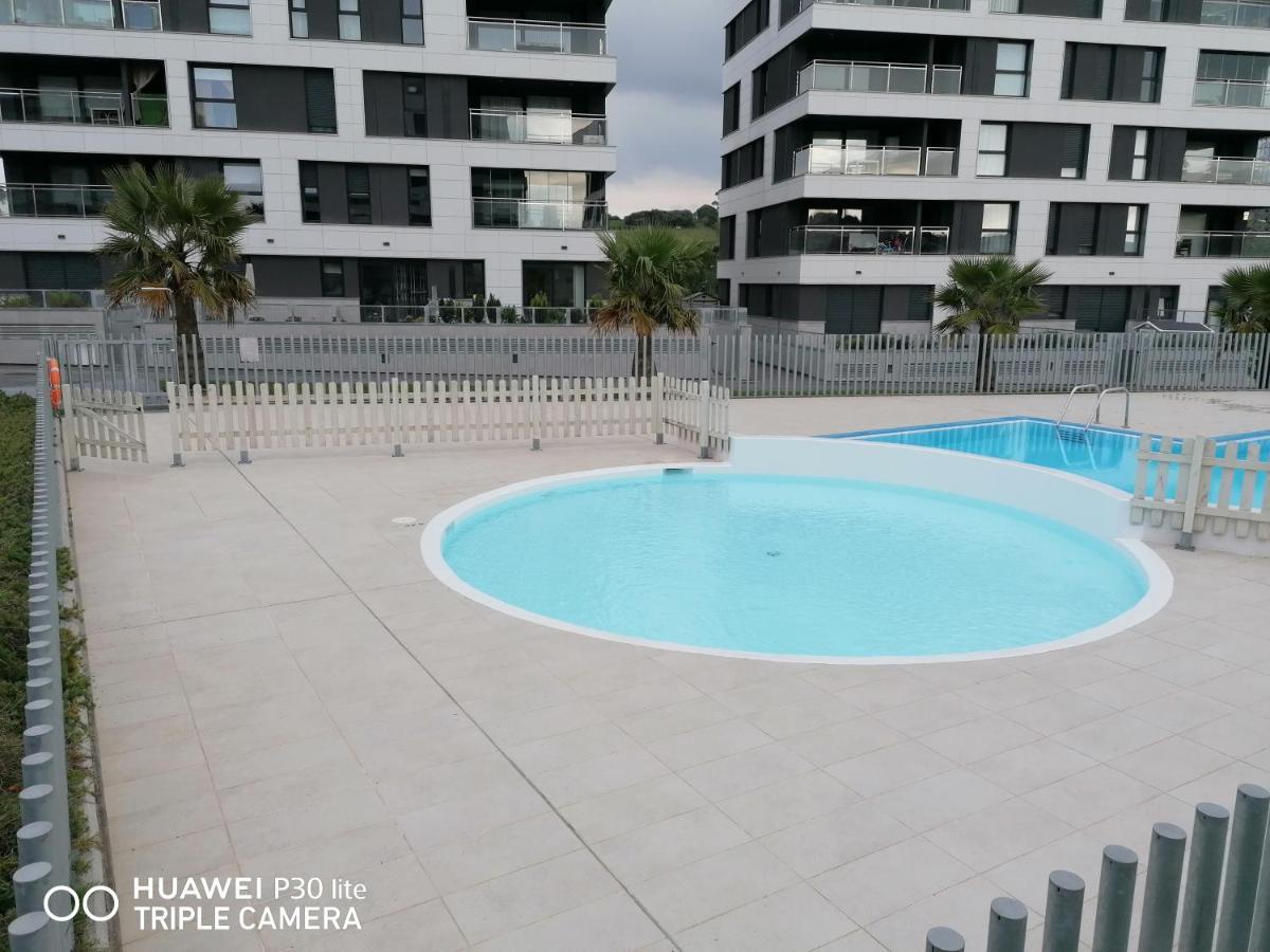 Luminoso Apartamento En Circulo Miramar Luanco Luaran gambar