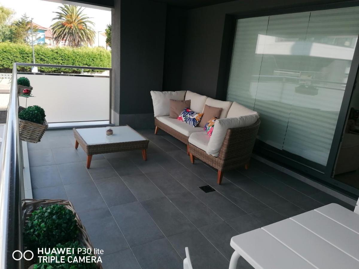 Luminoso Apartamento En Circulo Miramar Luanco Luaran gambar