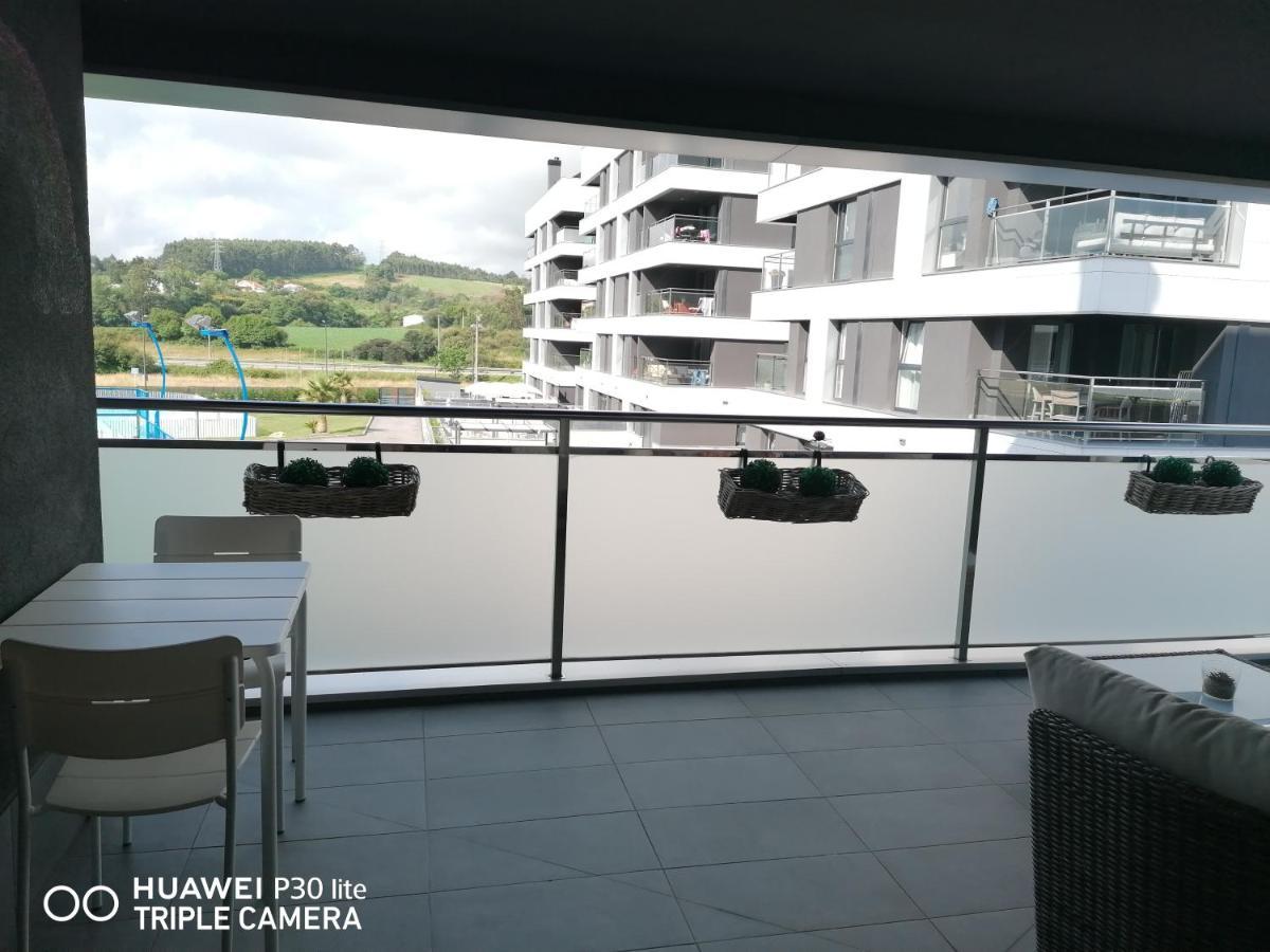 Luminoso Apartamento En Circulo Miramar Luanco Luaran gambar